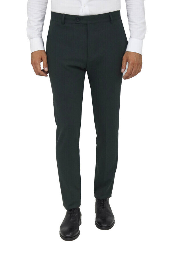 Fashcart Slim Fit Men Dark Green Trousers - Buy Fashcart Slim Fit Men Dark  Green Trousers Online at Best Prices in India | Flipkart.com